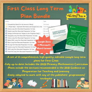 First Class Long Term Plan Bundle