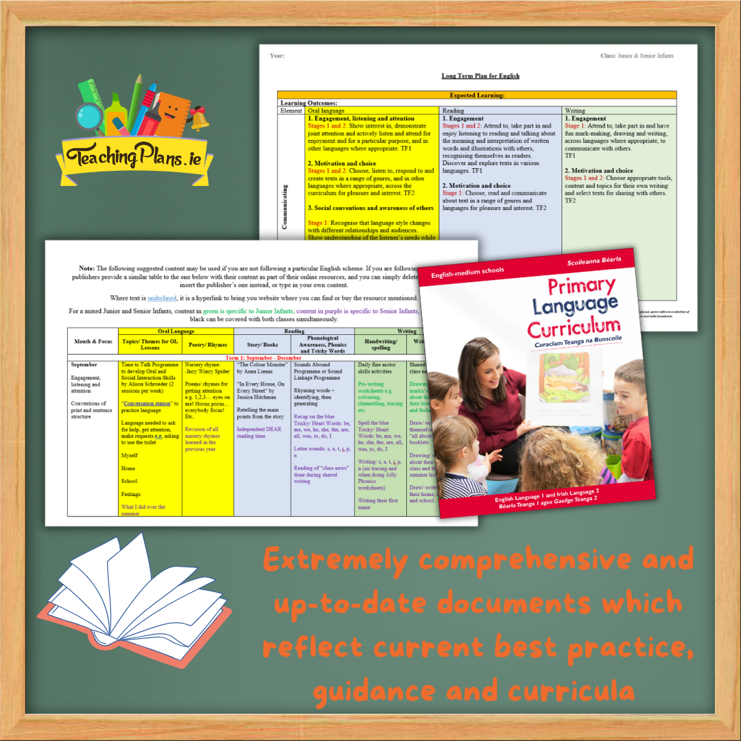 Multi-Class Junior & Senior Infant Long Term Bundle - Image 4