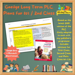 Primary Language Curriculum 1st / 2nd Class Gaeilge Long Term Plans