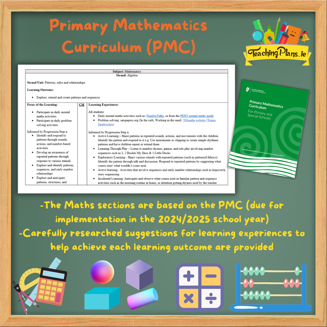 Junior & Senior Infants Short Term Recorded Preparation for September - Image 3