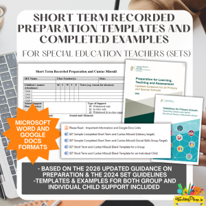 SET Short Term Recorded Preparation Pack