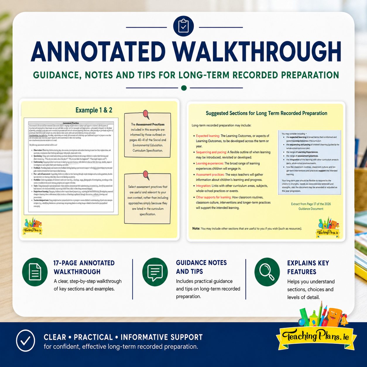Long Term Recorded Preparation Pack for Class Teachers - Image 4