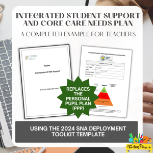 Integrated Student Support and Care Needs Plan