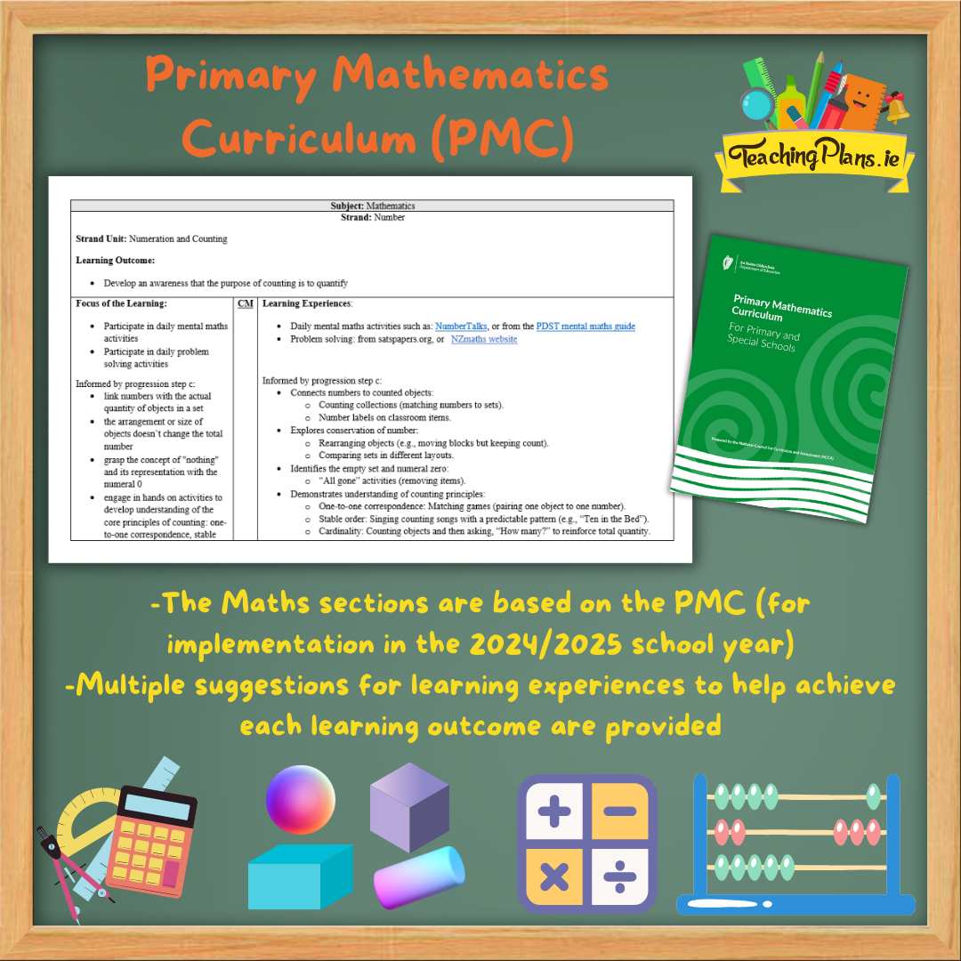 Senior Infants Short Term Recorded Preparation for October - Image 3