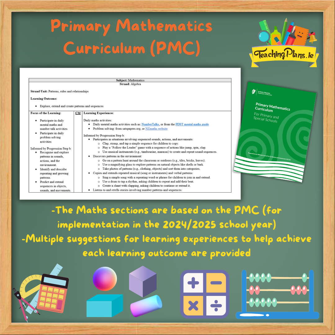 Junior Infants Short Term Recorded Preparation for January - Image 3