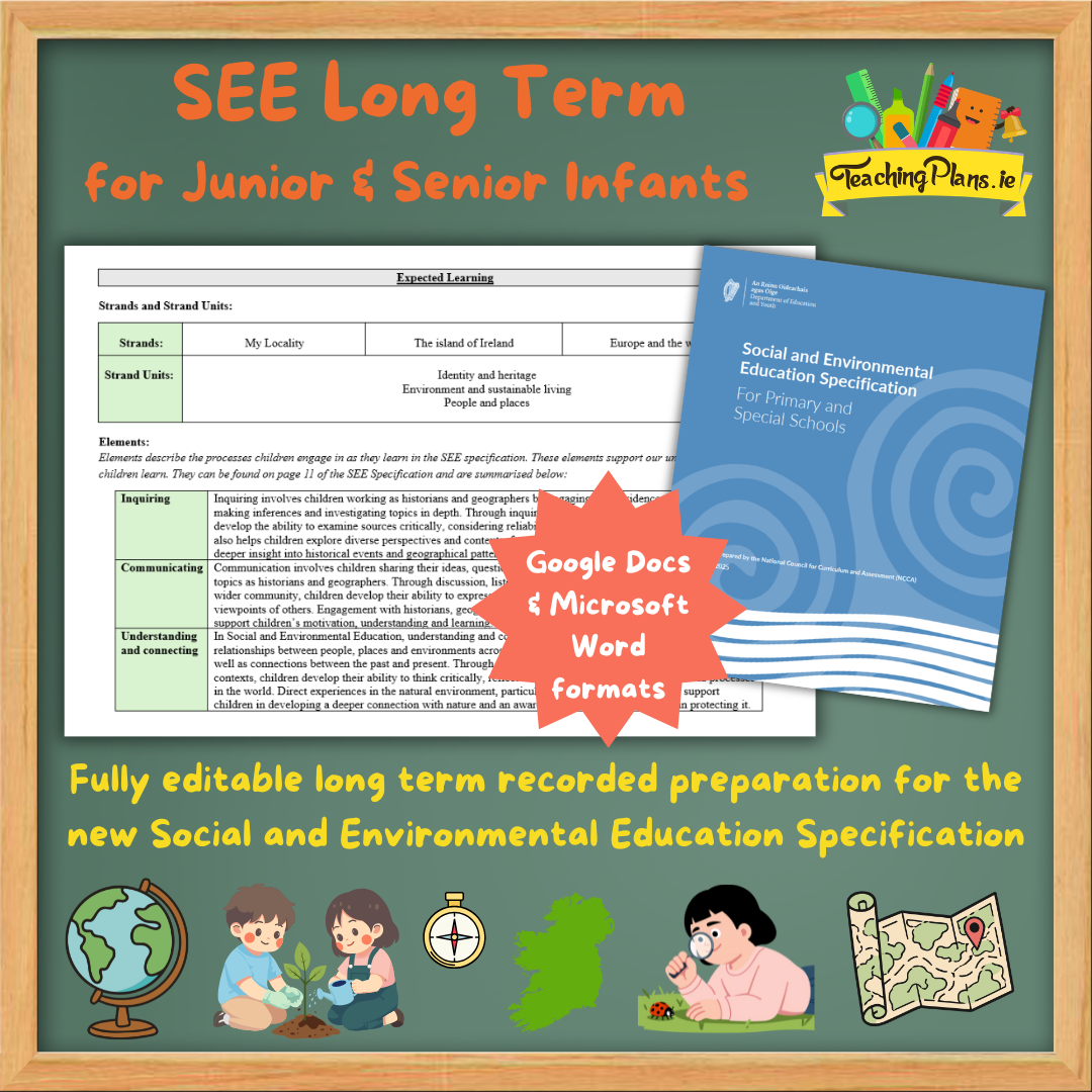 Social & Environmental Education Long Term Multi-Class Infants