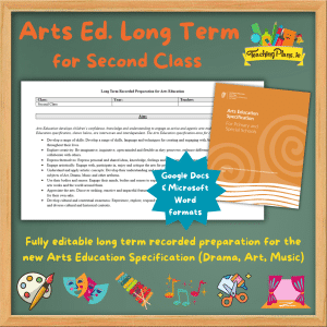 Arts Education Long Term Second Class