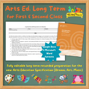 Arts Education Long Term Multi-Class First & Second